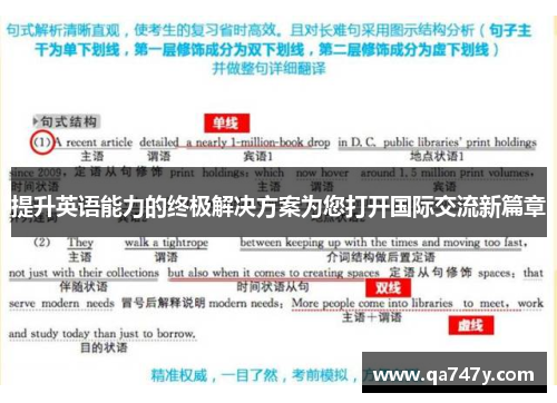 提升英语能力的终极解决方案为您打开国际交流新篇章